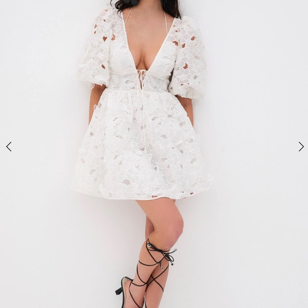NWT for love and lemons Leighton mini dress
